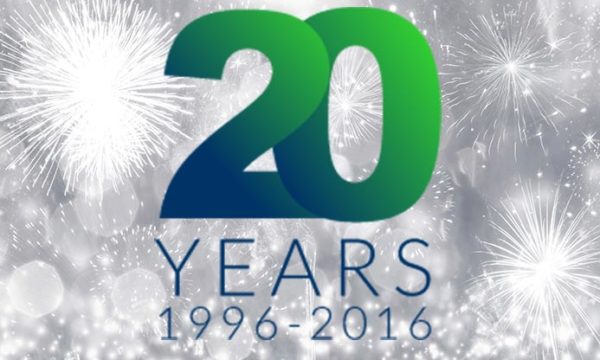 20 year anniversary working solutions logo