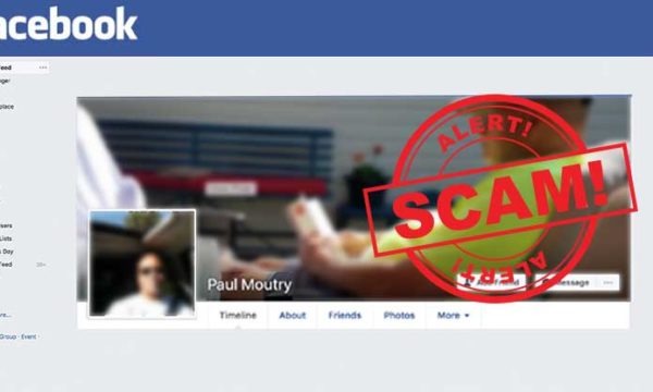 facebook profile that are scamming work from home applicants