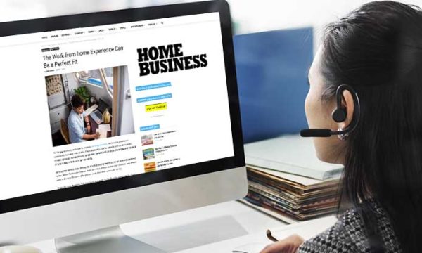 work at home customer service agent being featured in article working solutions