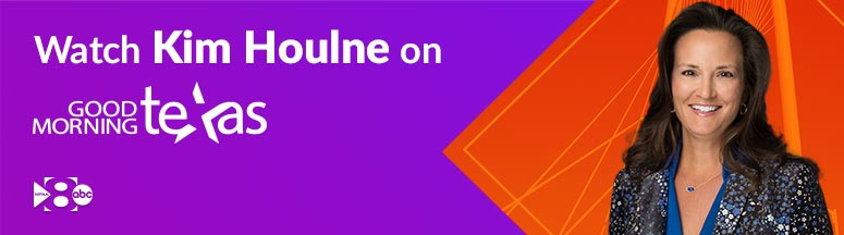 Kim Houlne is interviewed on good morning Texas WFAA