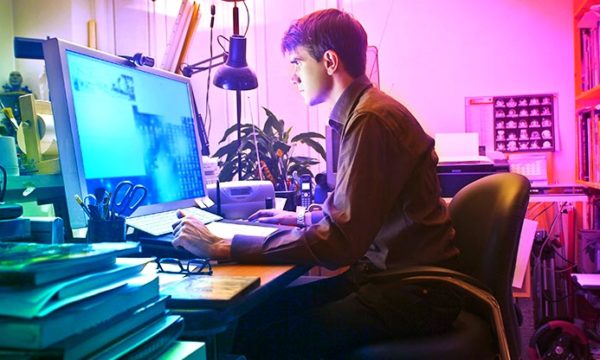 man working from home increased productivity