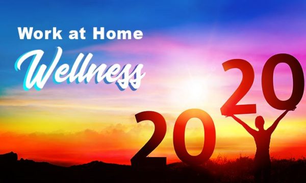 woman holding the number 20 for the 2020 wellness tips